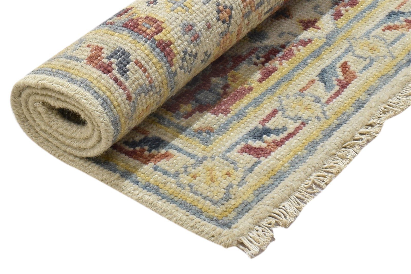 Oatmeal Wool Rug 2X3 Persian-Persian/Oriental Hand Knotted Kazak Oriental Small 7864085708949