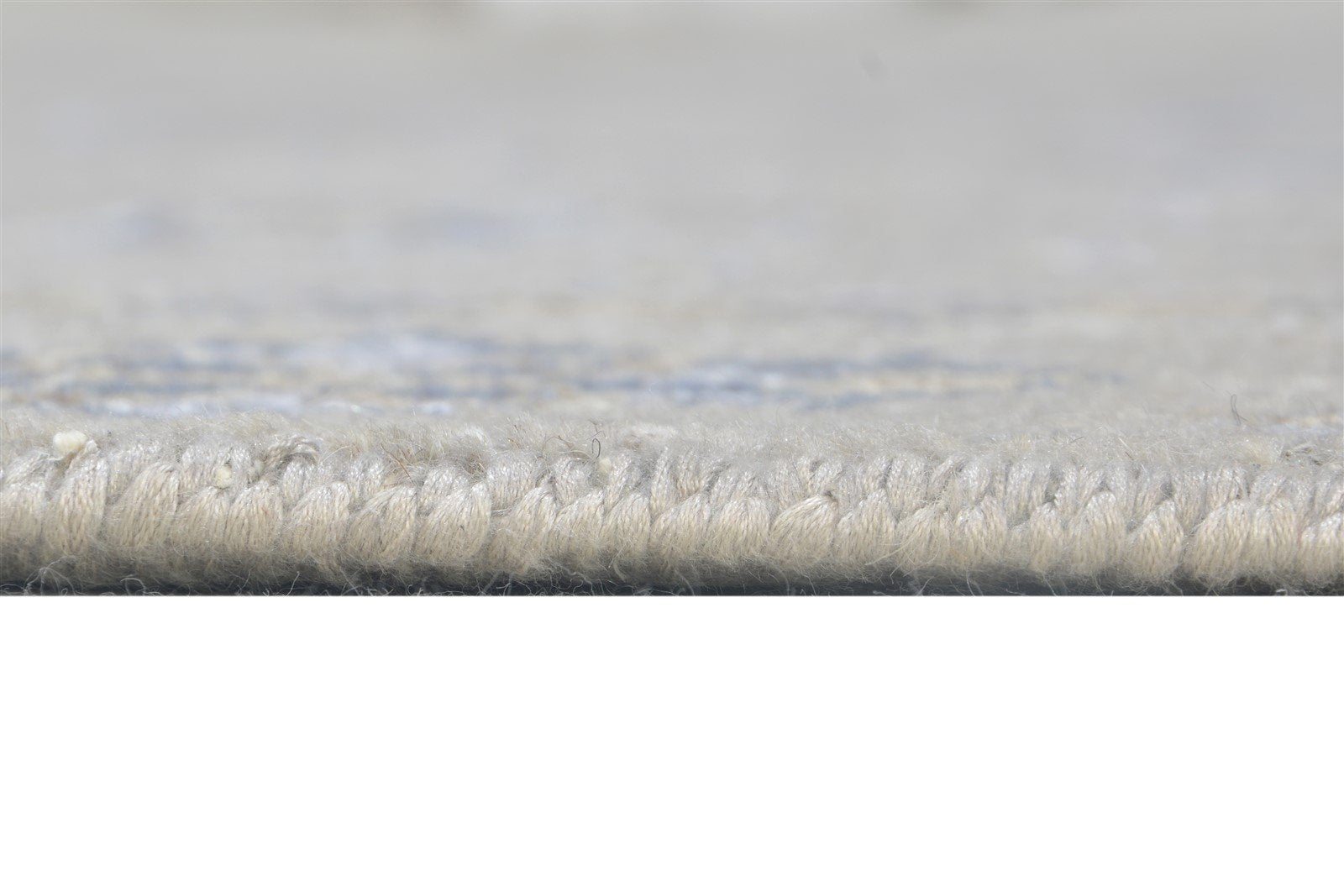 Pennie 5X8 Rug Wool / Silk Dark Grey Persian Hand Knotted Oushak Oriental 7864803393685