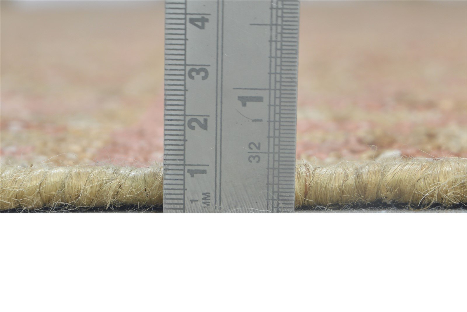 Pink Jute Rug 9' X 13' Modern Hand Woven Scandinavian Trellis Extra Large Carpet 7864806244501