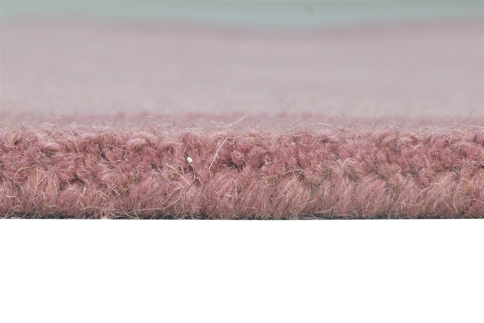 Pink Wool Rug 2' X 3' Modern Hand Tufted Scandinavian Bordered Small Carpet 7865076613269