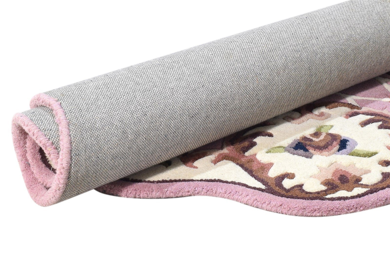 Pink Wool Rug 4' X 6' Persian Hand Tufted Abbuson Oriental Room Size Carpet 7864955469973