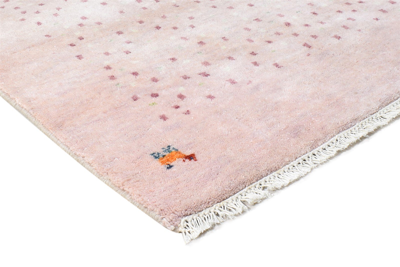 Pink Wool Rug 5' X 6' Southwestern Hand Knotted American Tribal Room Size Carpet 7865011536021