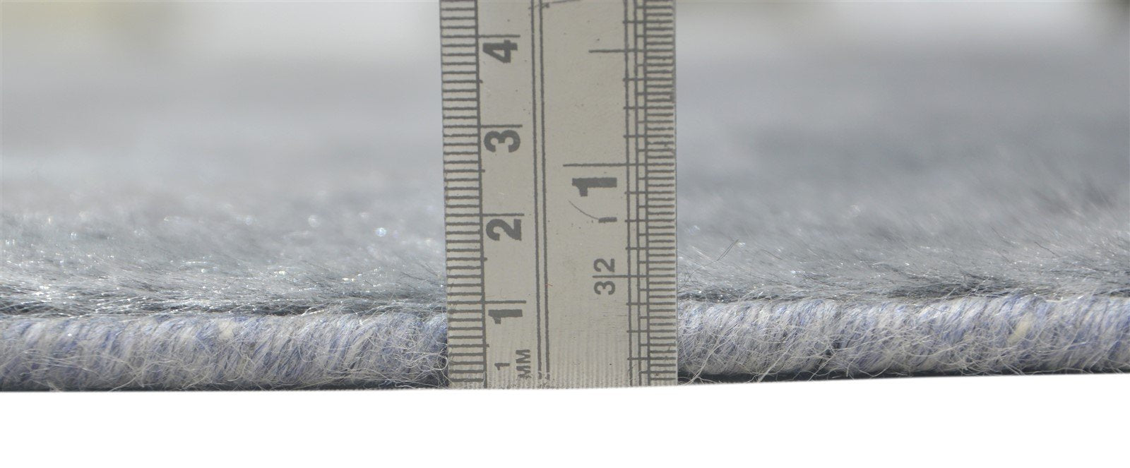 Polypropylene Grey Rug 5X8 Modern Hand Woven Scandinavian Solid Room Size Carpet 7860679671957