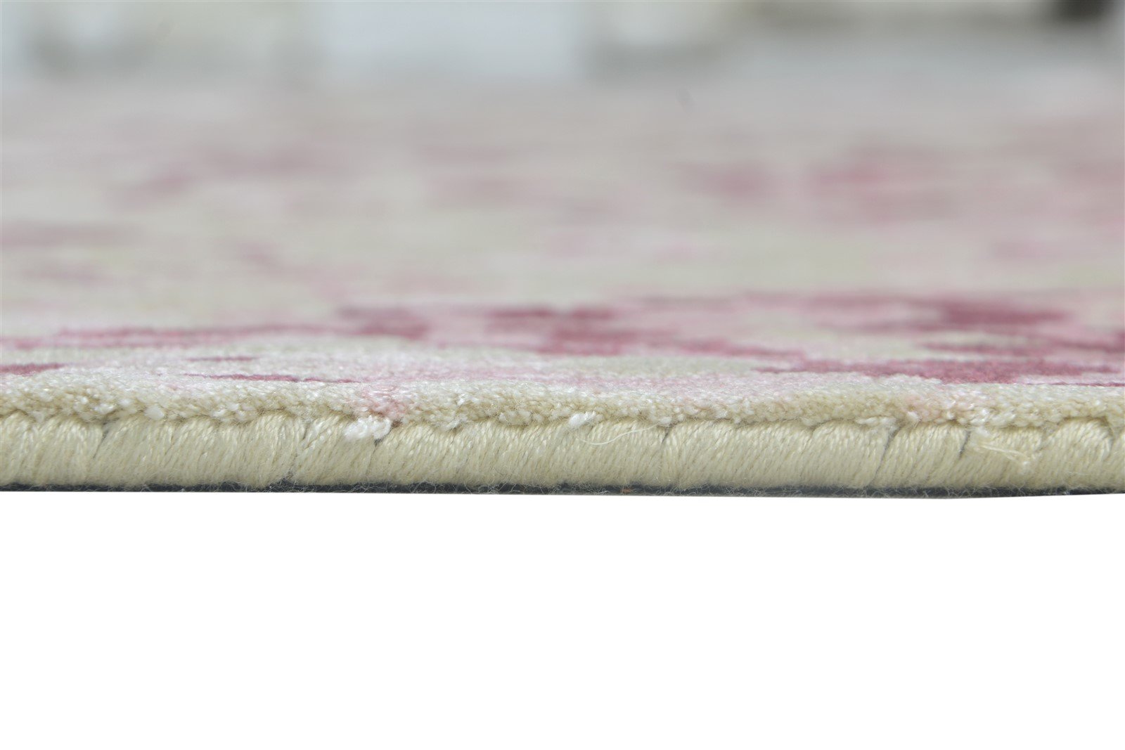 Purple Silk Rug 6' X 9' Modern Handloom Indian Abstract Room Size Carpet 7864313708693