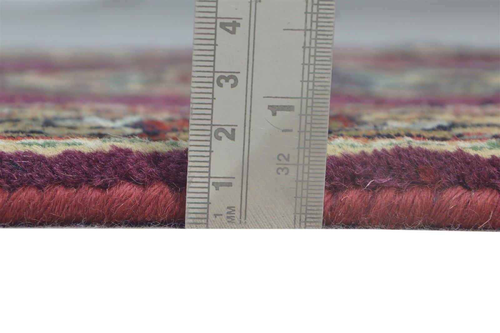 Tildie Purple Wool Rug 2' X 3' Persian Hand Knotted Oriental Medallion 7864675860629