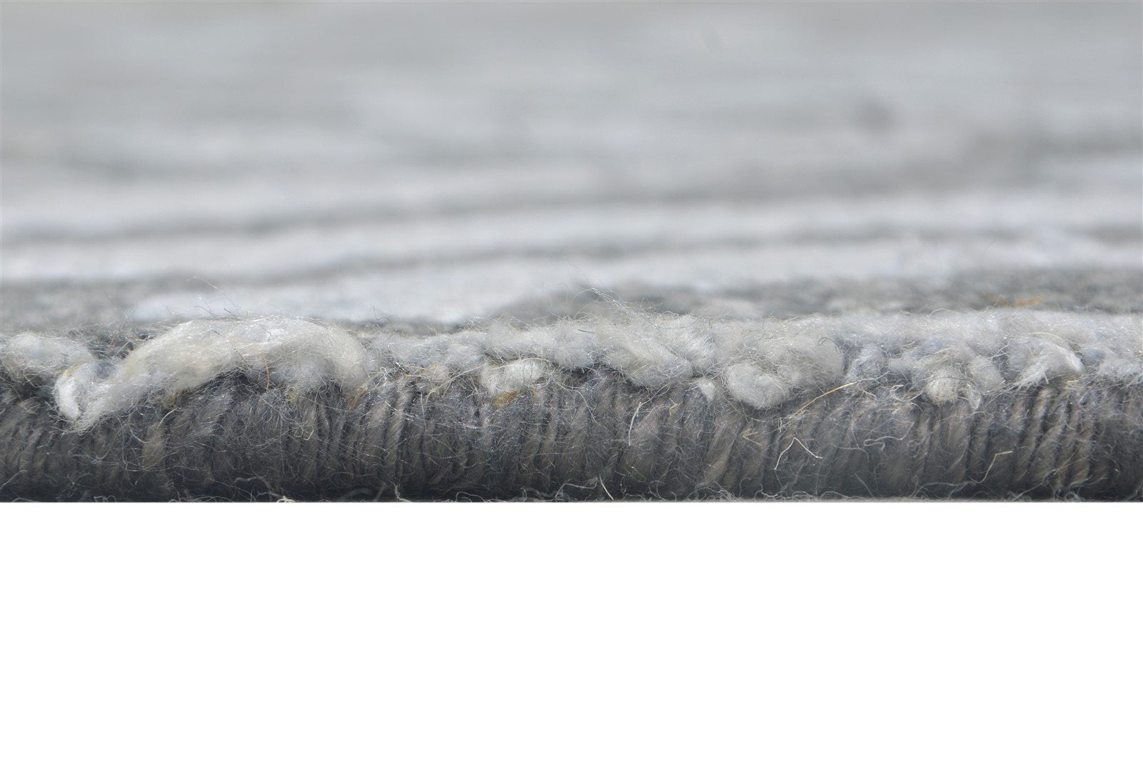 Rayon From Bamboo Charcoal Rug 8X10 Modern Hand Knotted Scandinavian Abstract Large 7864493998229