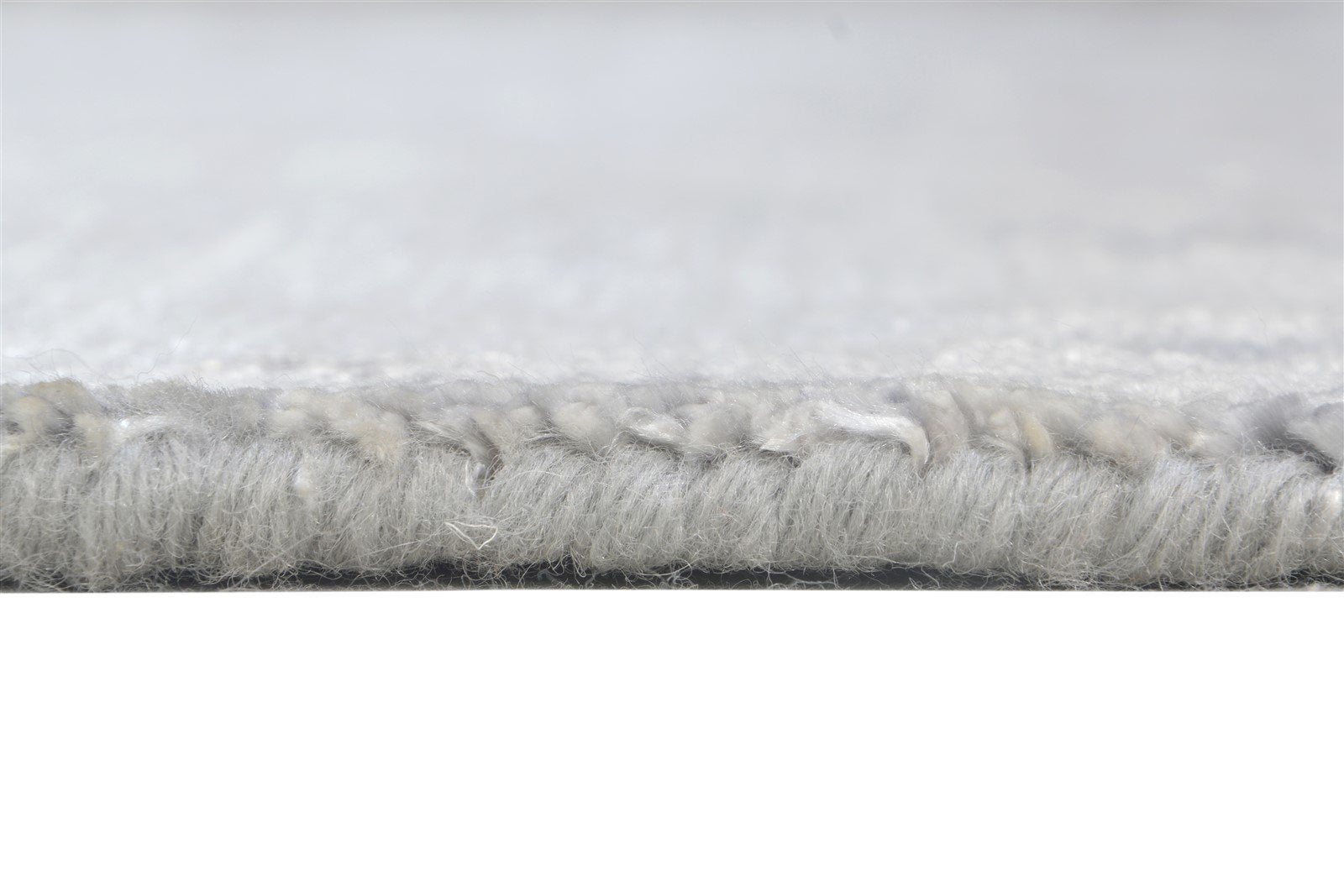 Rayon From Bamboo Grey Rug 6X9 Modern Hand Knotted American Abstract Room Size 7864999837845