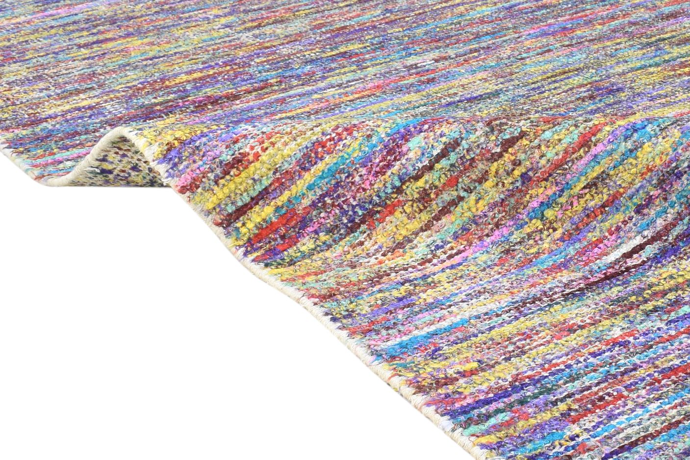 Glynnis Rayon From Bamboo Multi Color Rug 8X10 Modern Hand Woven Bohemian Bohemian 7864789926037