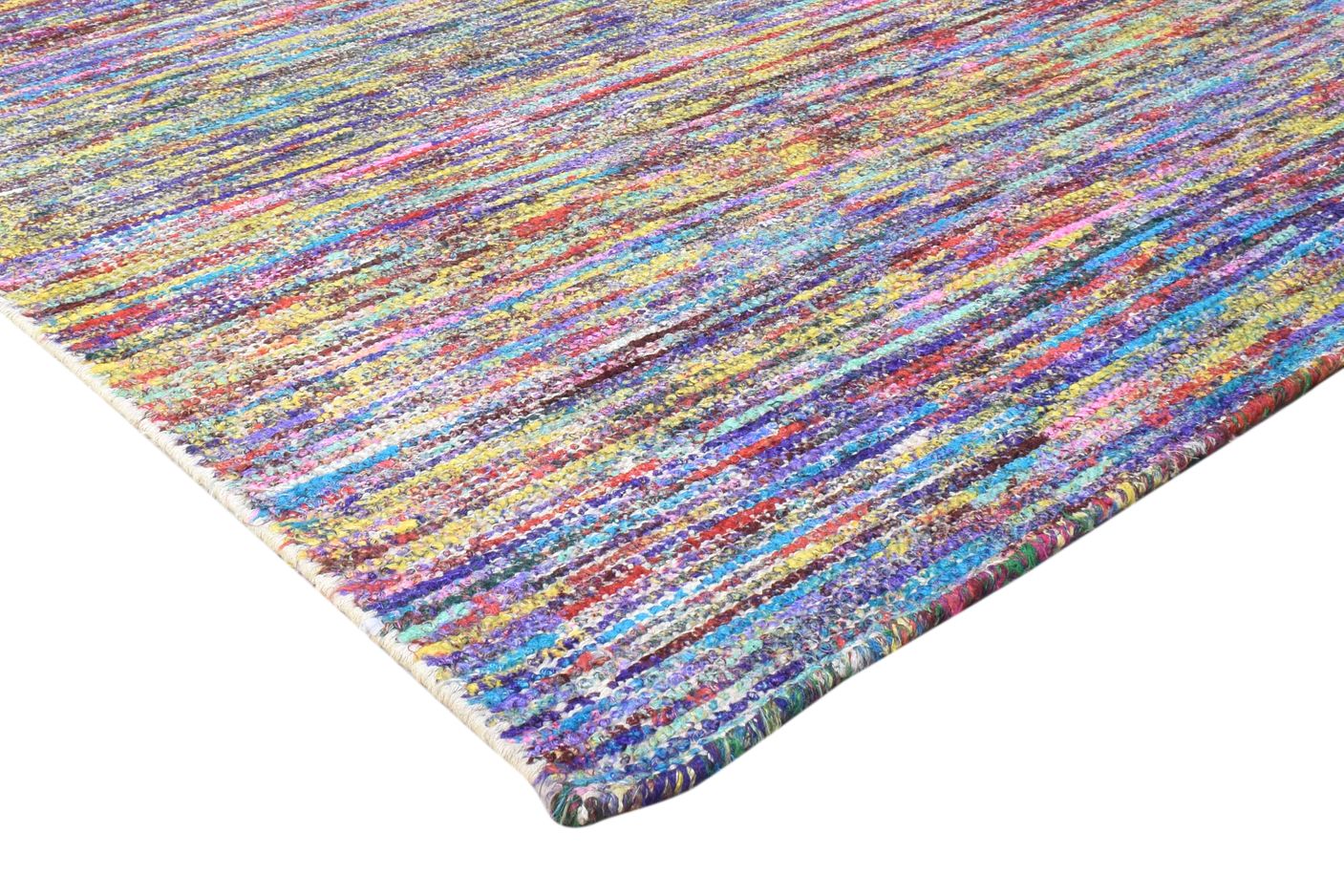 Glynnis Rayon From Bamboo Multi Color Rug 8X10 Modern Hand Woven Bohemian Bohemian 7864789926037