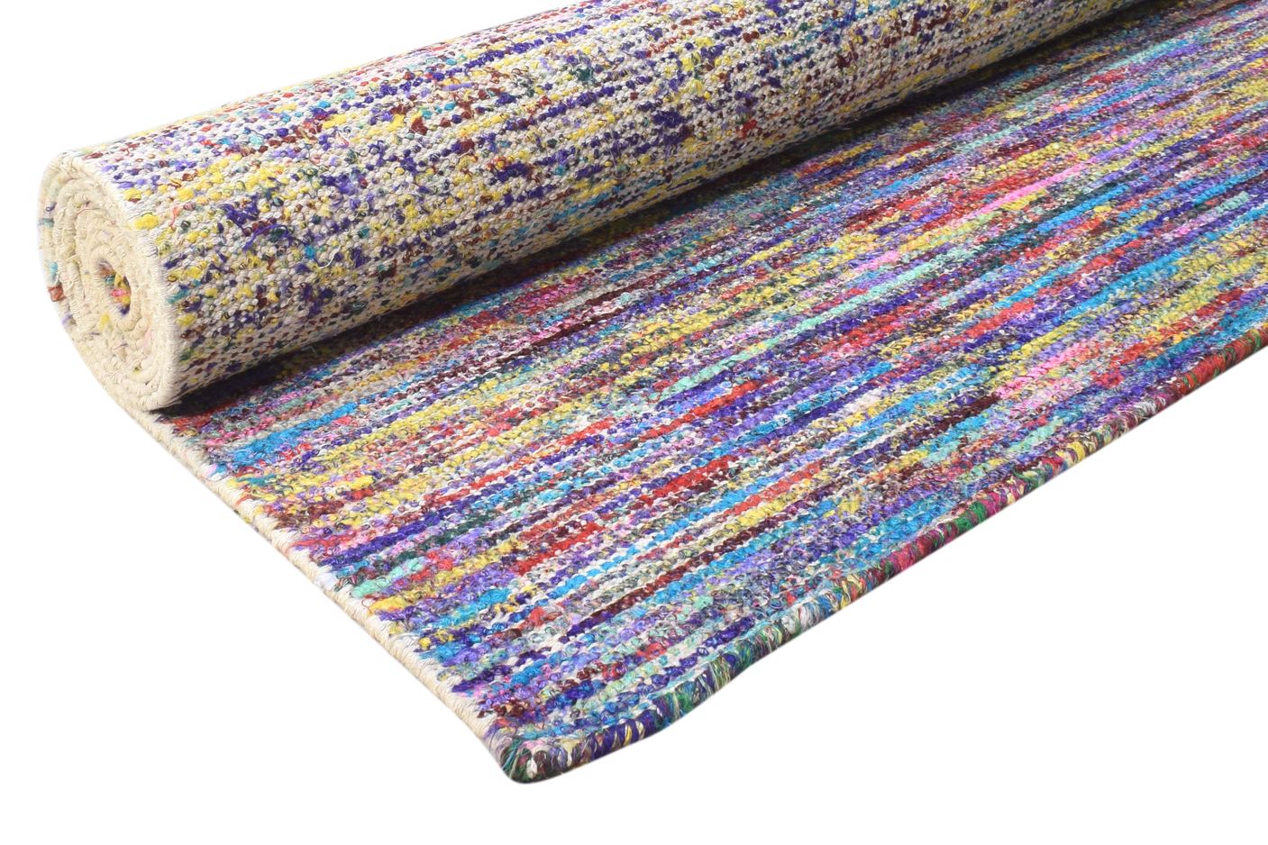Glynnis Rayon From Bamboo Multi Color Rug 8X10 Modern Hand Woven Bohemian Bohemian 7864789926037