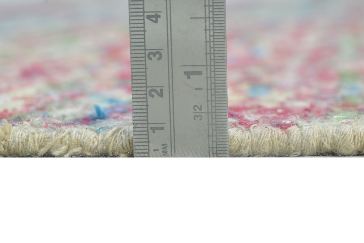 Bathsheba Rayon From Bamboo Multi Color Rug 8X11 Modern Hand Woven Bohemian Striped 7864804933781