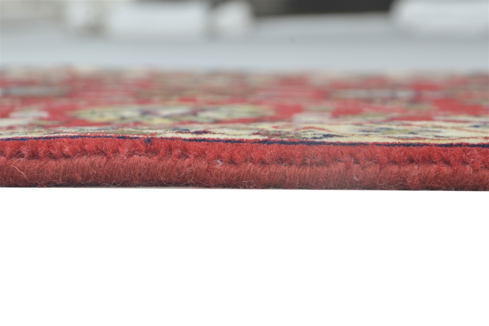 Red Wool Rug 2' X 3' Persian Hand Knotted Agra Oriental Small Carpet 7864172150933