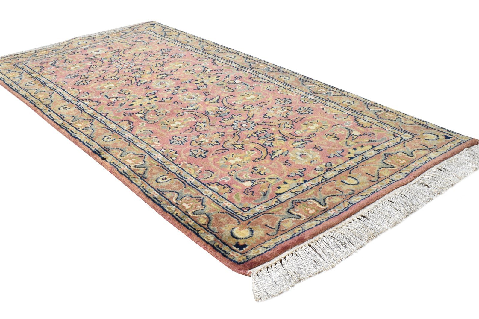 Red Wool Rug 2' X 5' Persian Hand Knotted Bijar Oriental Small Carpet 7864676221077