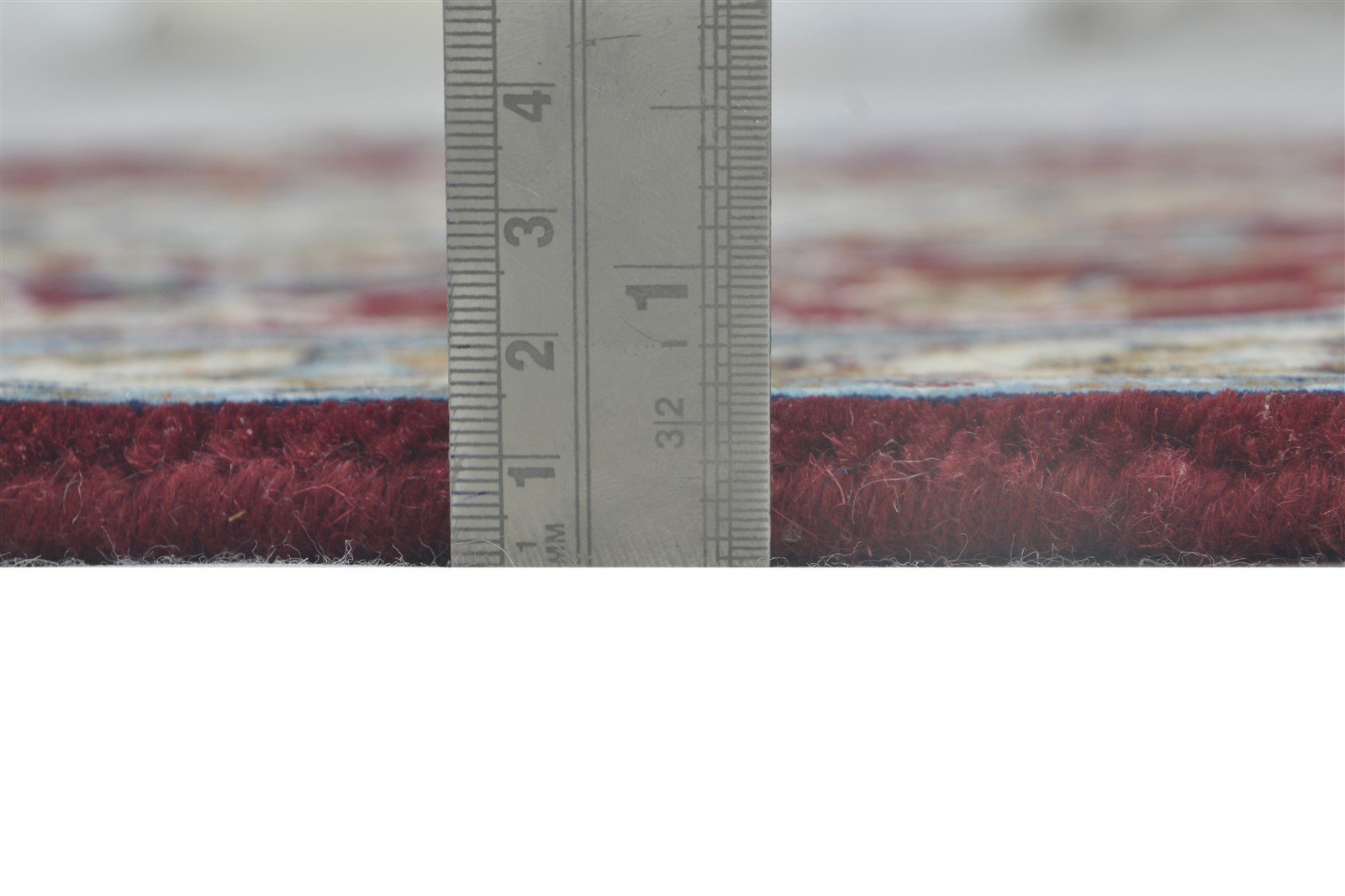 Red Wool Rug 3' X 14' Persian Hand Knotted Tabriz Oriental Small Runner 7864862310549