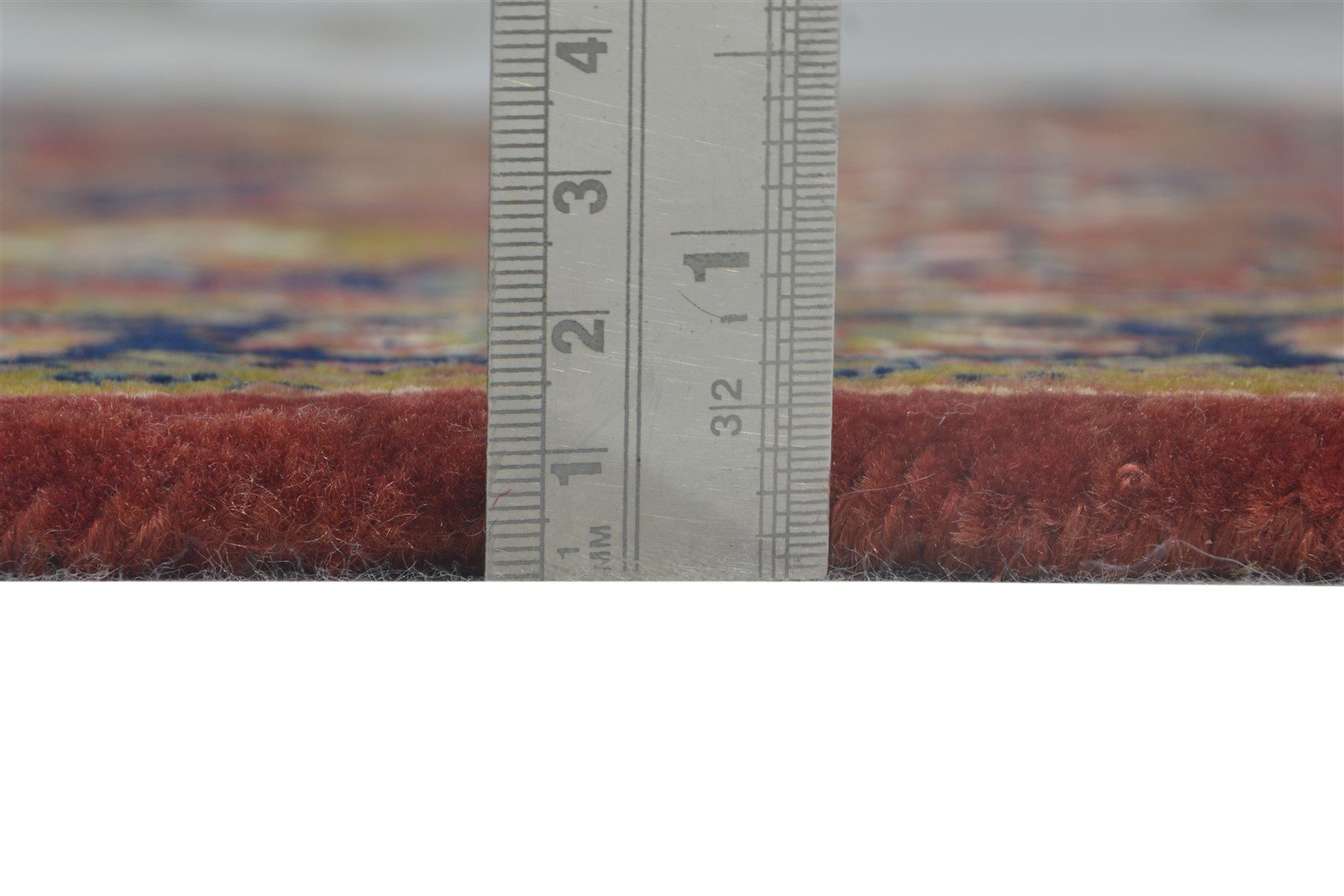Red Wool Rug 3' X 5' Persian Hand Knotted Kashan Oriental Small Carpet 7864680349845