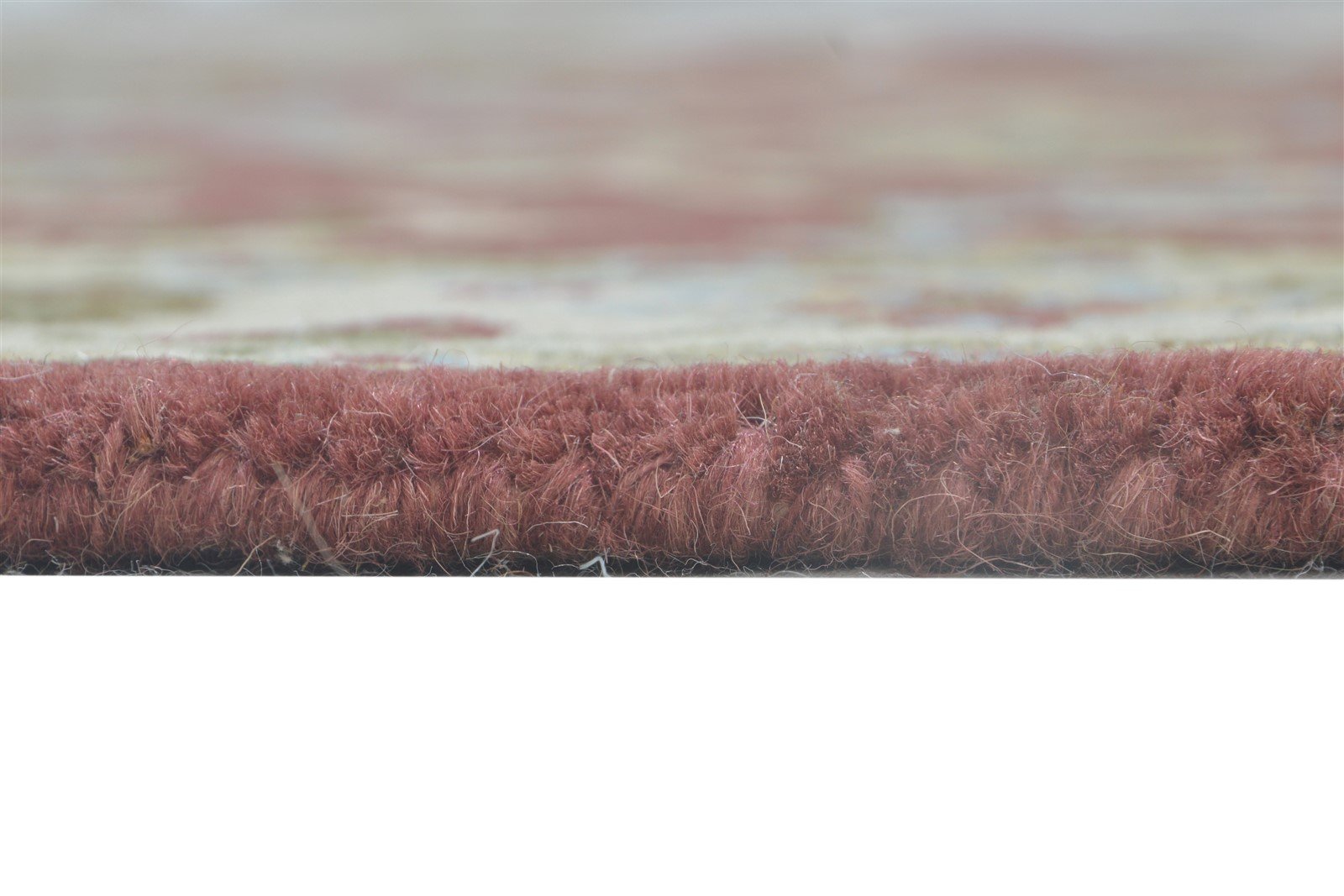 Red Wool Rug 4' X 6' Persian Hand Tufted Kashan Oriental Room Size Carpet 7864340512917