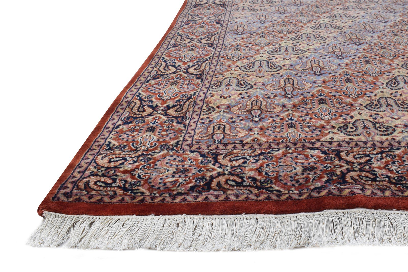 Red Wool Rug 5' X 7' Persian Hand Knotted Bakhtiari Oriental Room Size Carpet 7864659607701