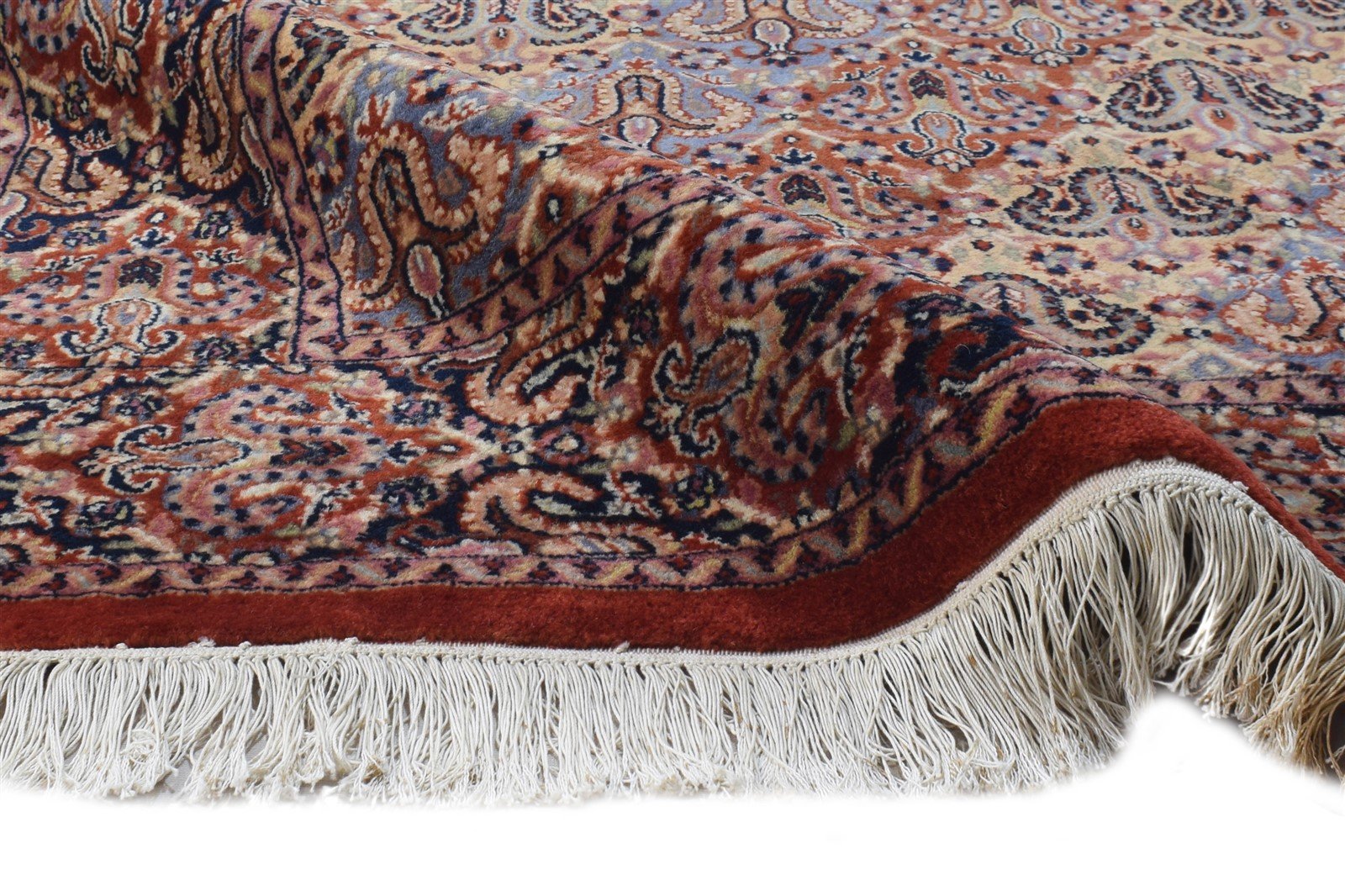 Red Wool Rug 5' X 7' Persian Hand Knotted Bakhtiari Oriental Room Size Carpet 7864659607701