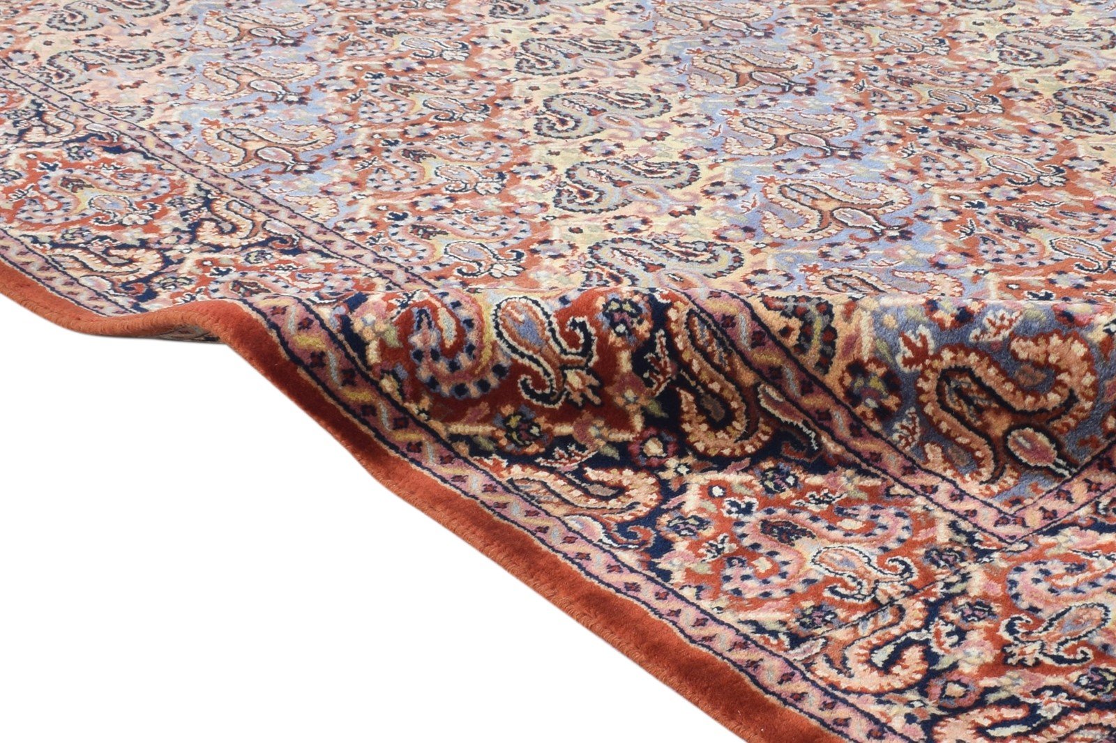 Red Wool Rug 5' X 7' Persian Hand Knotted Bakhtiari Oriental Room Size Carpet 7864659607701