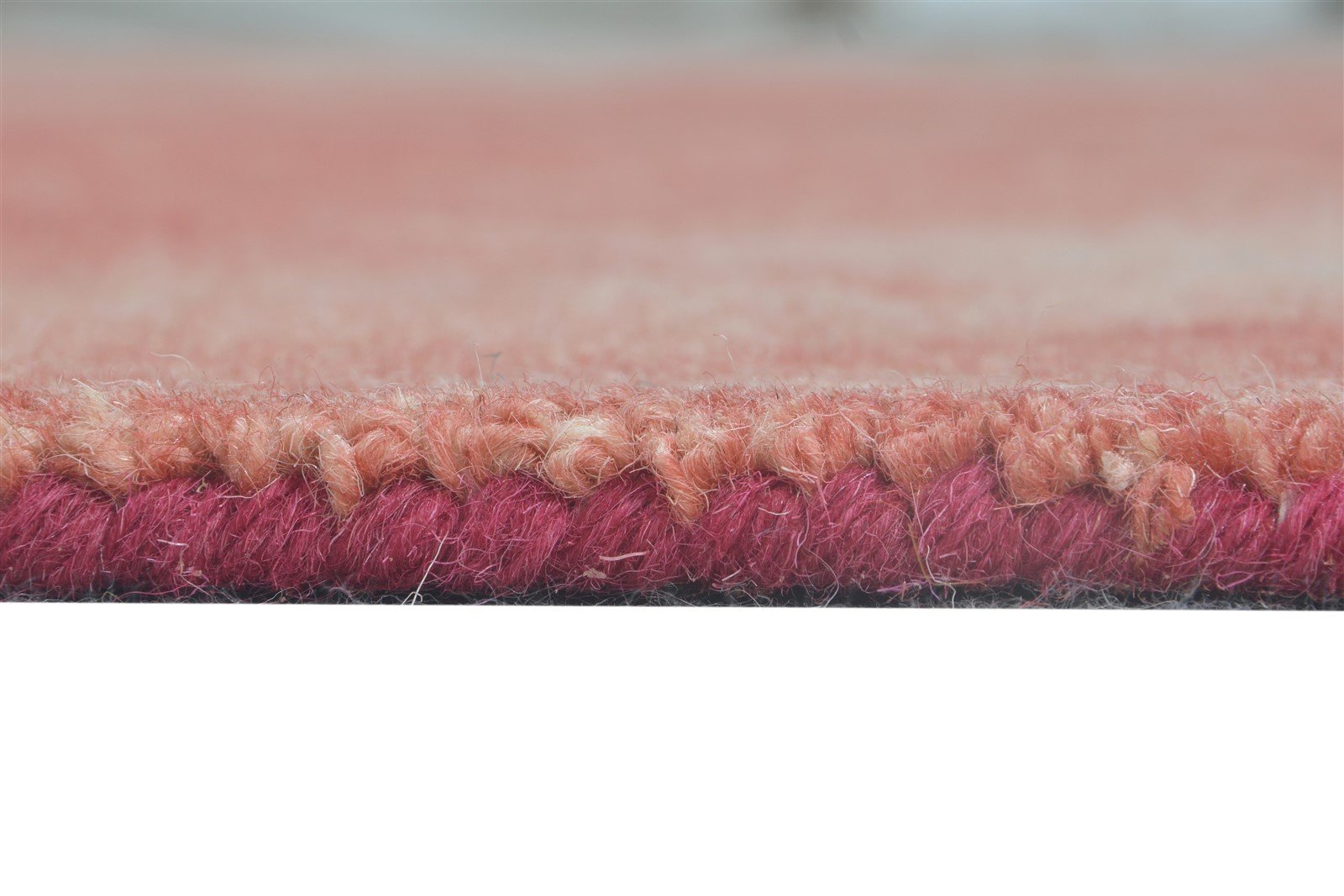 Red Wool Rug 5' X 8' Modern Hand Tufted Shibori Tie Dye Room Size Carpet 7865170952341