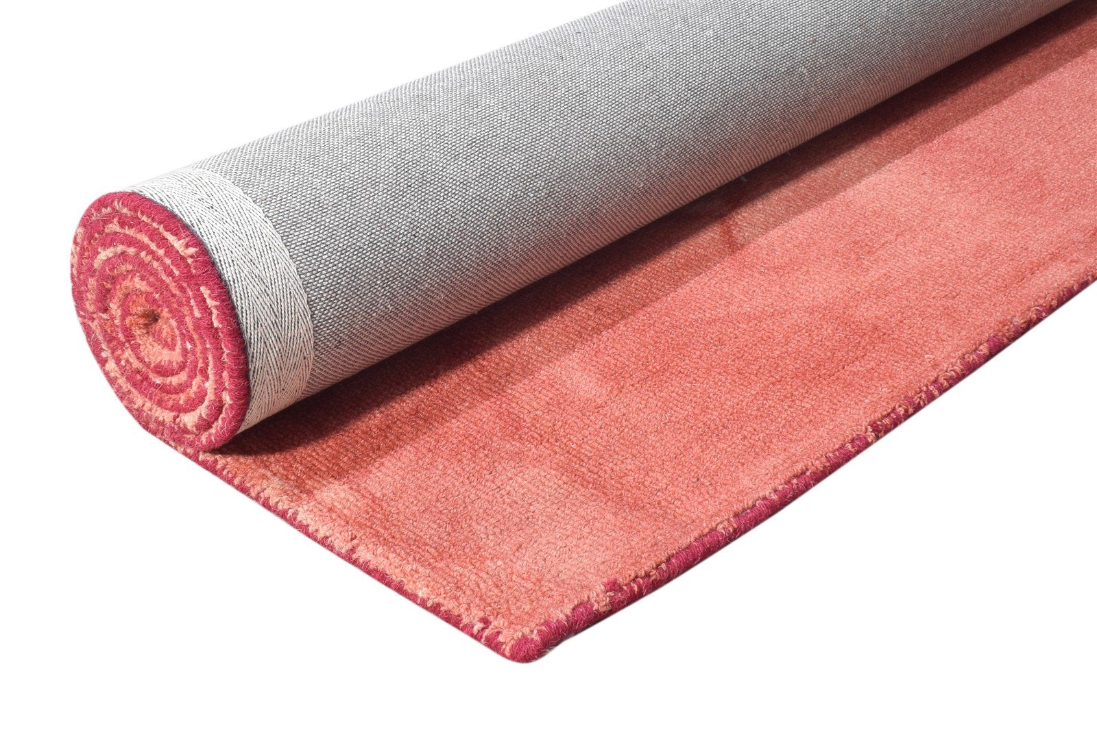 Red Wool Rug 5' X 8' Modern Hand Tufted Shibori Tie Dye Room Size Carpet 7865172951189