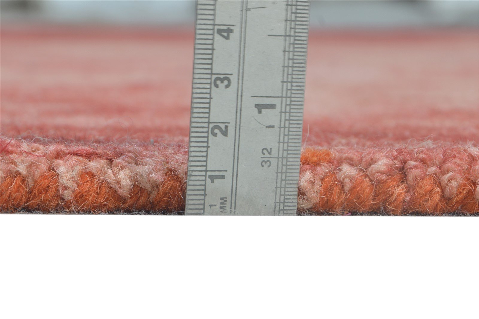 Red Wool Rug 5' X 8' Modern Hand Tufted Shibori Tie Dye Room Size Carpet 7865173508245