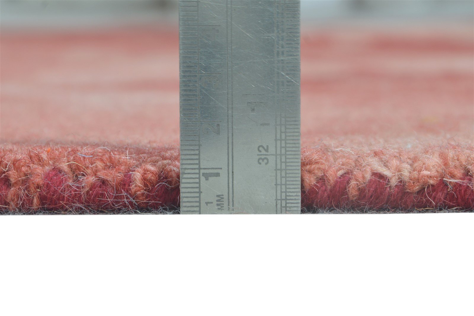 Red Wool Rug 5' X 8' Modern Hand Tufted Shibori Tie Dye Room Size Carpet 7865173770389