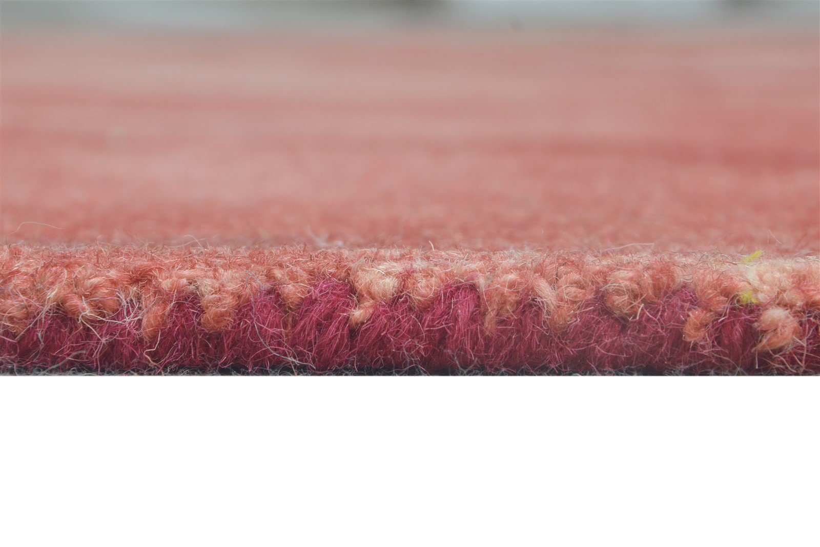 Red Wool Rug 5' X 8' Modern Hand Tufted Shibori Tie Dye Room Size Carpet 7865174982805