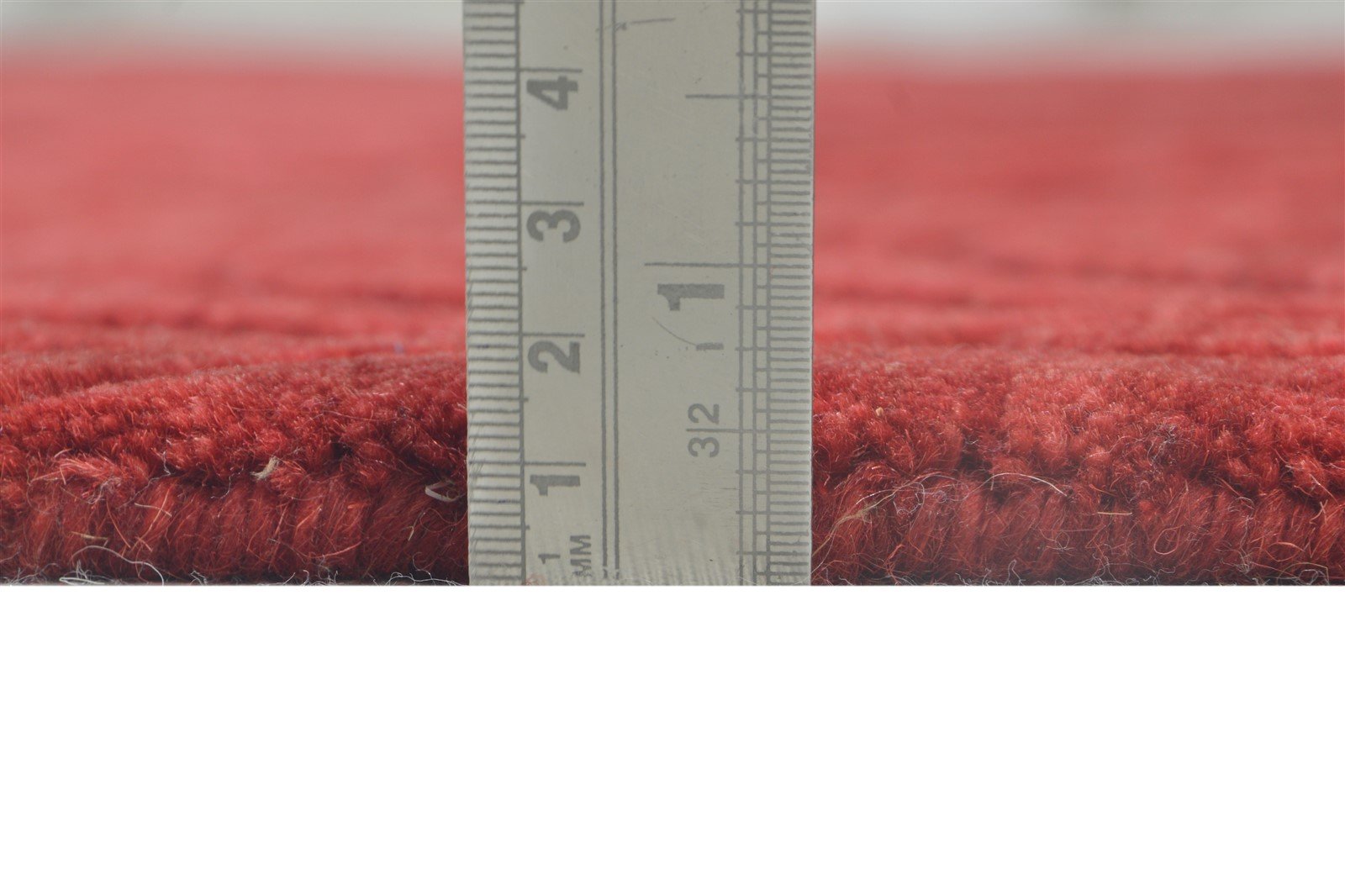 Red Wool Rug 5' X 8' Modern Handloom Moroccan Suzani Room Size Carpet 7864412635285