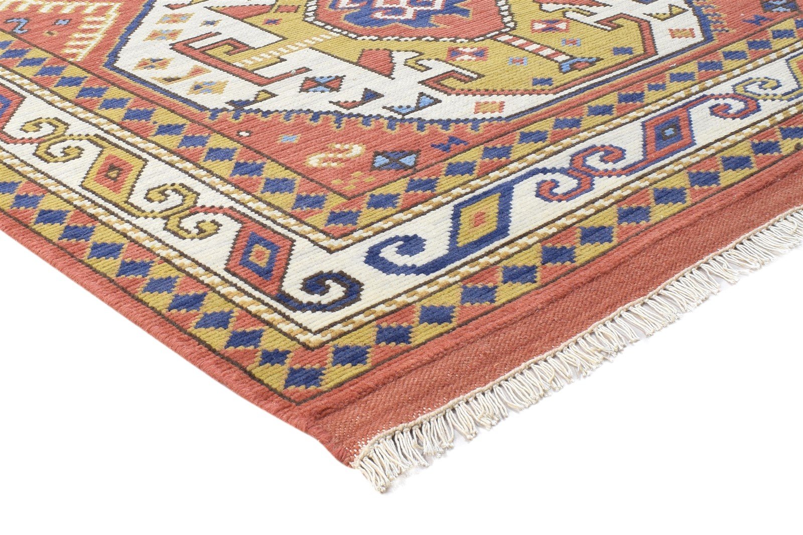 Red Wool Rug 5' X 8' Persian Hand Knotted Kashan Tribal Room Size Carpet 7864419877013