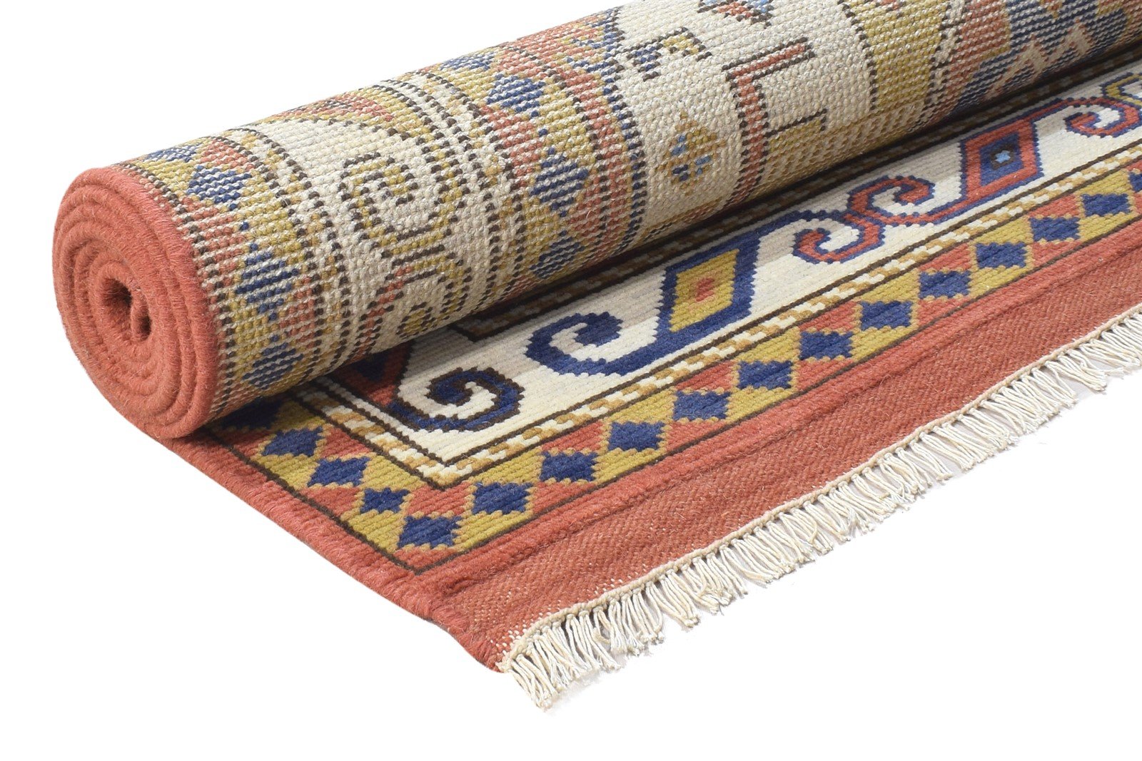 Red Wool Rug 5' X 8' Persian Hand Knotted Kashan Tribal Room Size Carpet 7864419877013