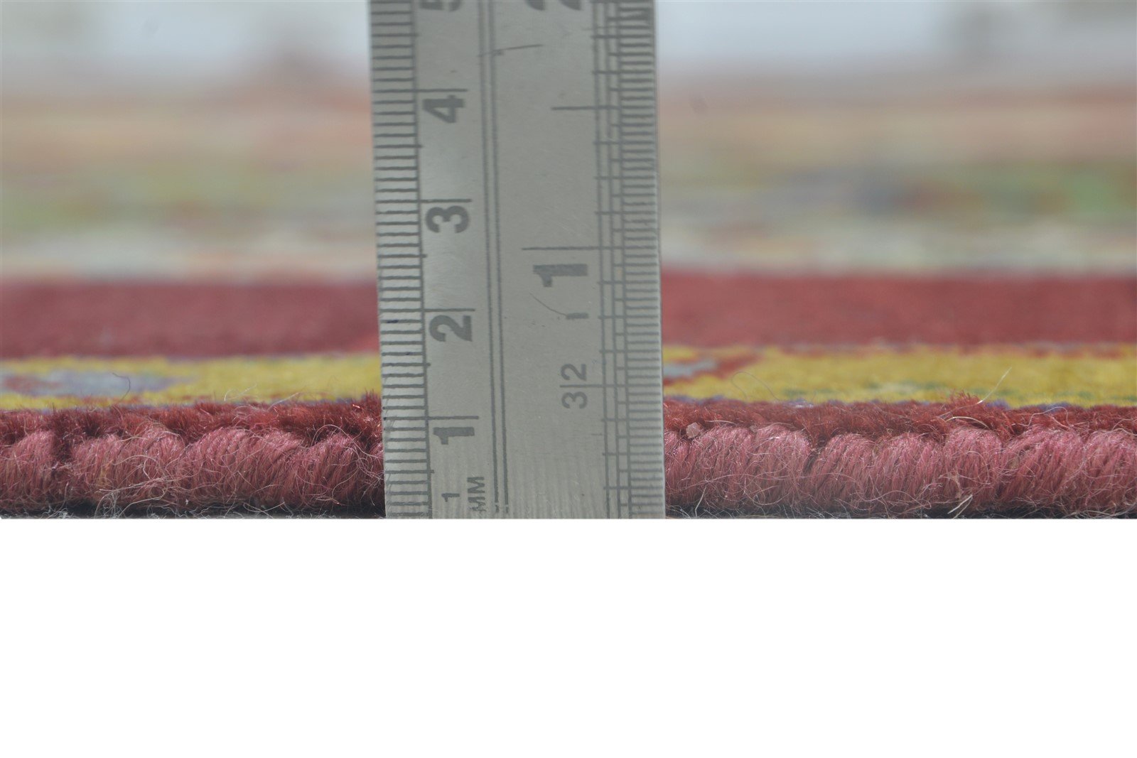 Red Wool Rug 5' X 9' Persian Hand Knotted Turkish Oriental Room Size Carpet 7864322097301