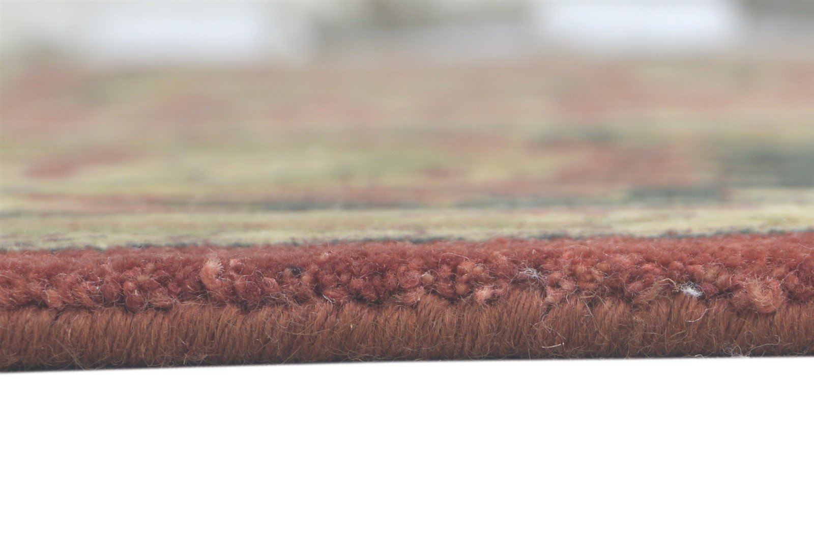 Red Wool Rug 8' X 10' Persian Hand Knotted Kashan Oriental Large Carpet 7860694974613