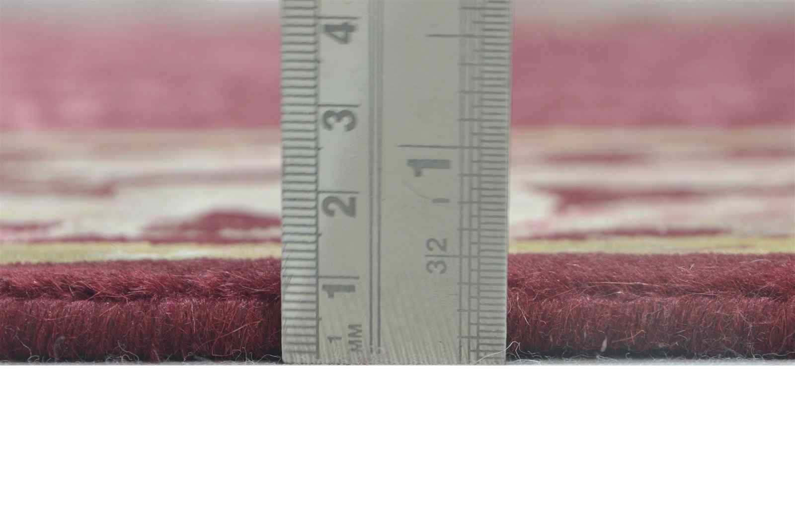Red Wool / Silk Rug 7' X 10' Persian Hand Knotted Mughal Oriental Large Carpet 7864908578965