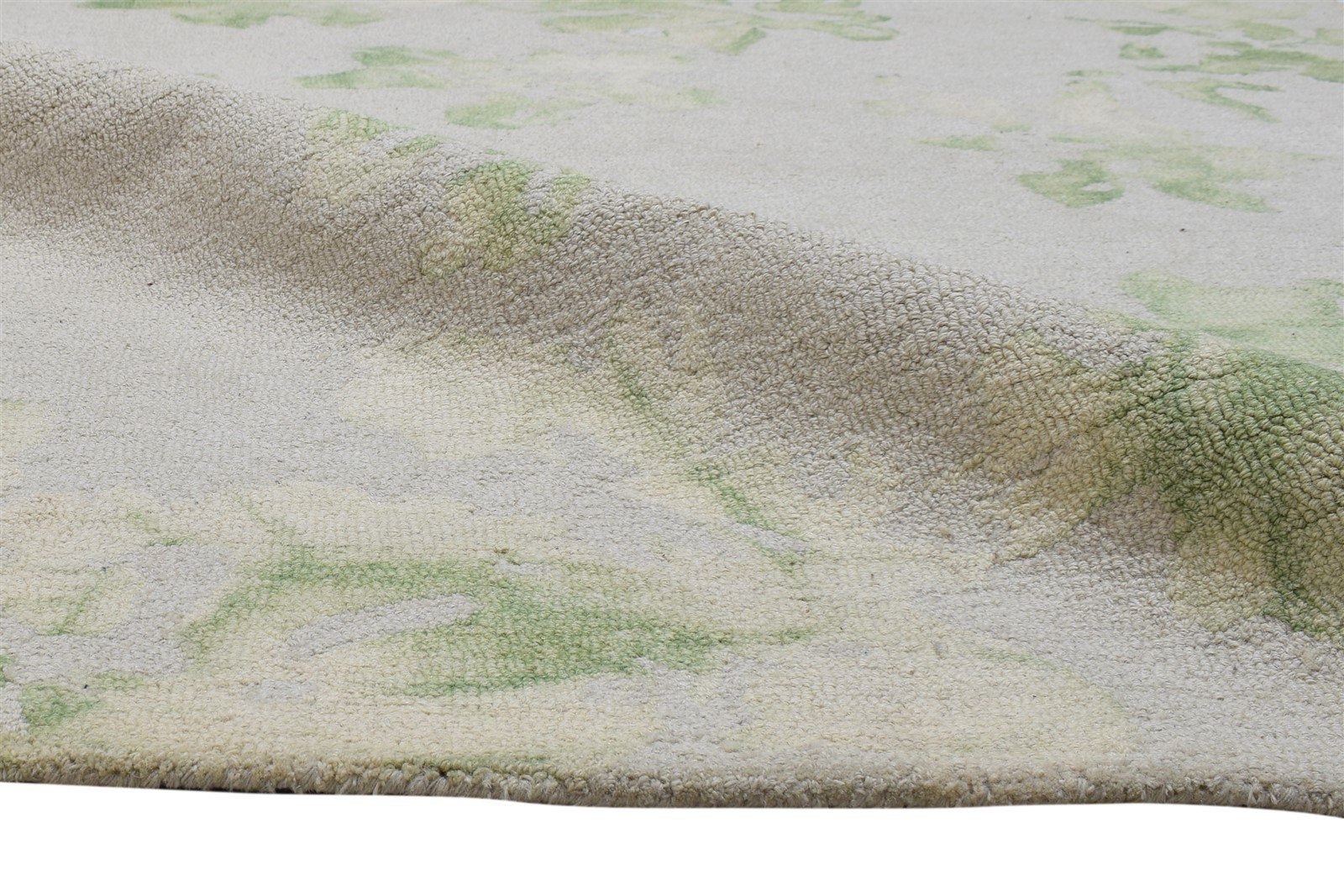 Robbi 5' X 8' Rug Wool Sage Modern Hand Tufted Shibori Tie Dye 7864155078805