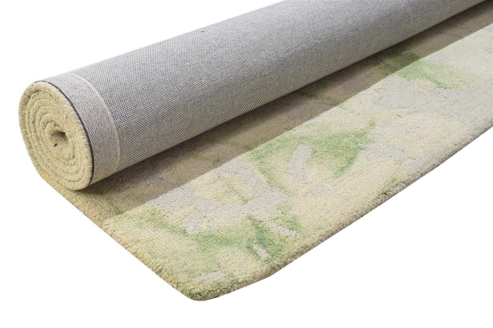 Robbi 5' X 8' Rug Wool Sage Modern Hand Tufted Shibori Tie Dye 7864155078805