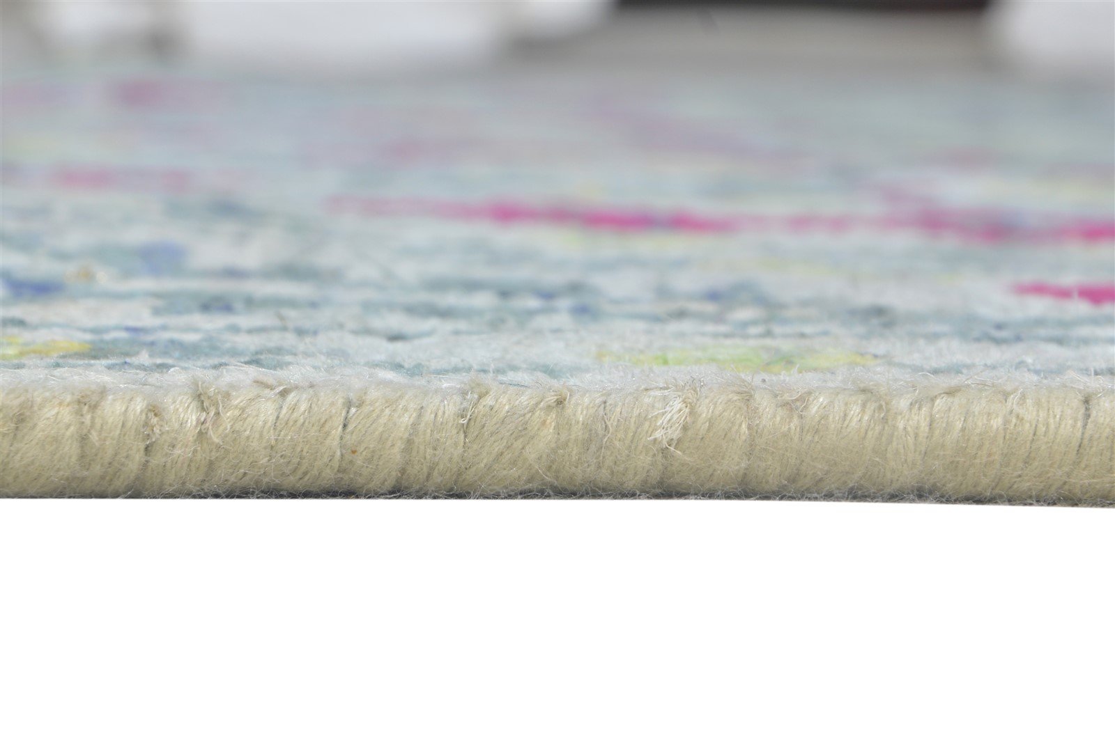 Rosalind 5' X 8' Rug Silk Grey Persian Hand Knotted Bokhara Oriental 7865142116501