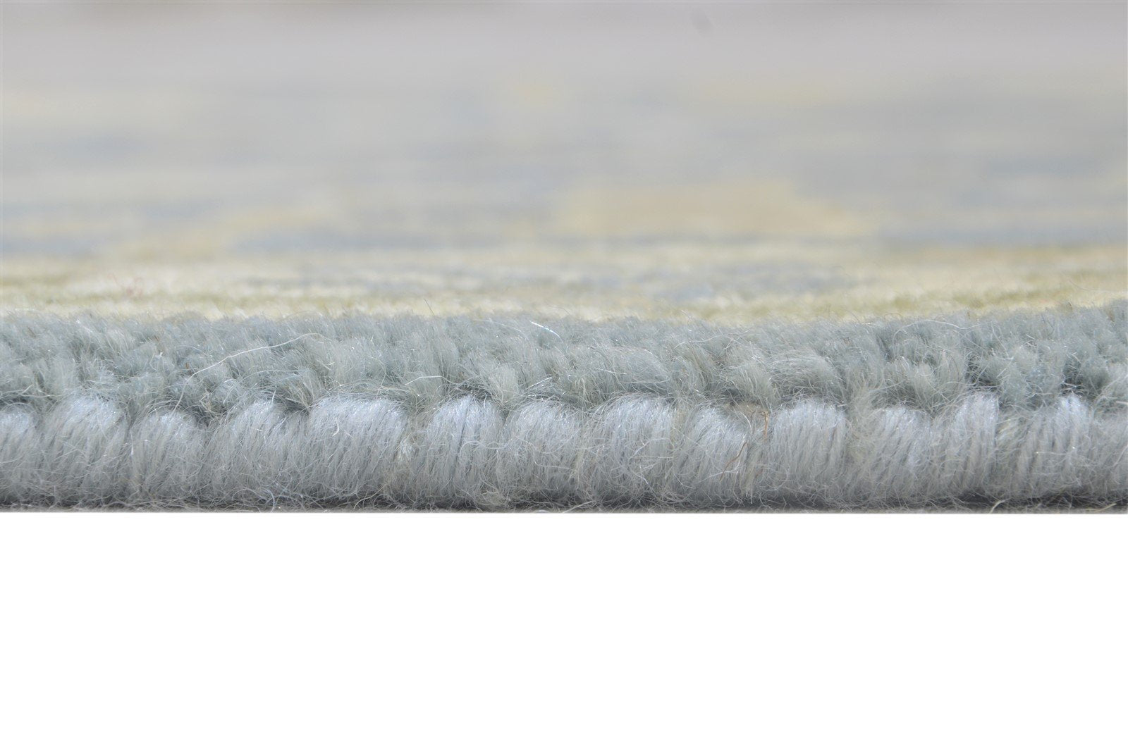 Rosita Hand Knotted Blue Wool Rug 2'6 X 8' Persian Oushak Oriental Runner 7864491409557