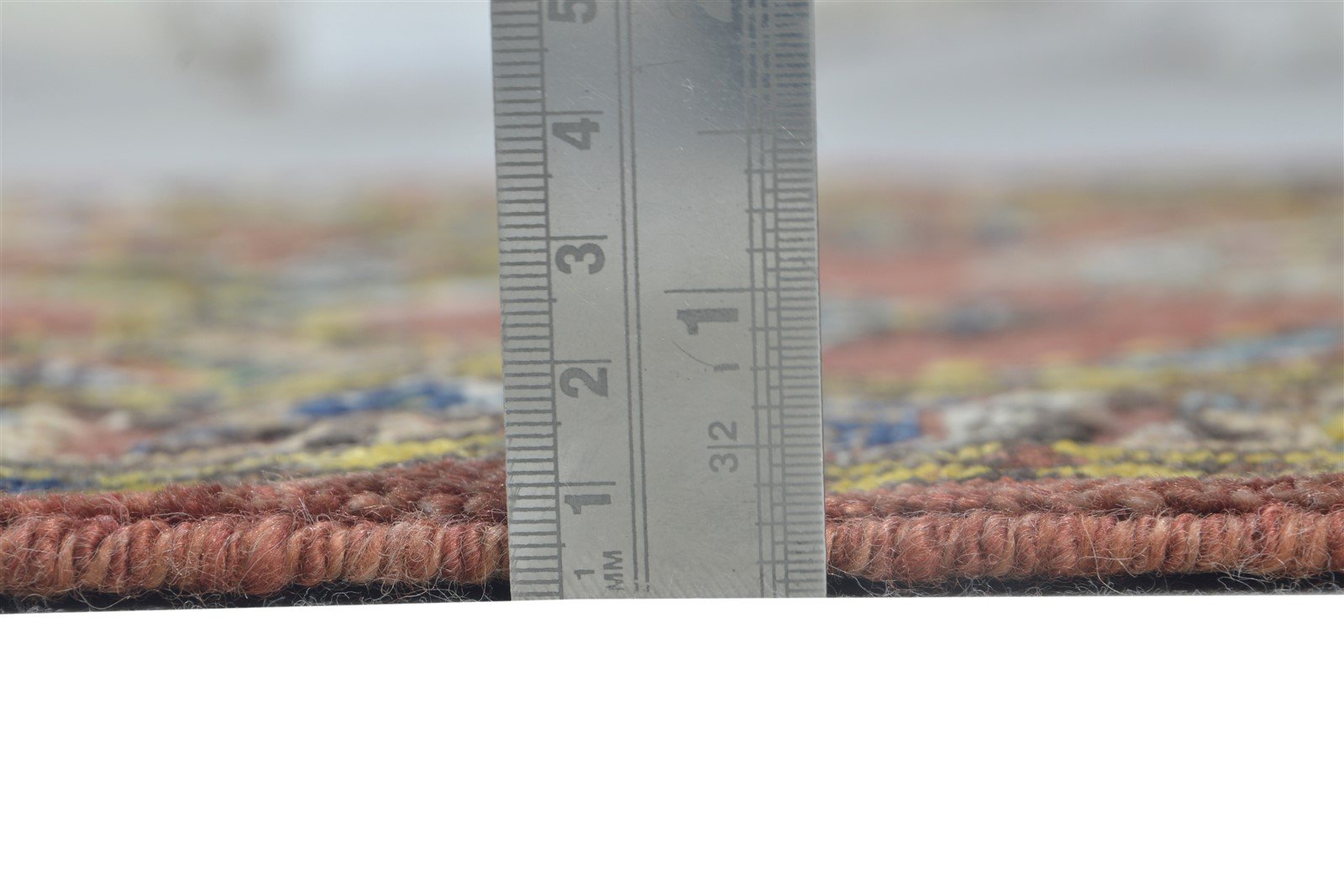 Rust Rayon From Bamboo Rug 3X9 Persian Hand Knotted Nain Oriental Small Runner 7864997249173