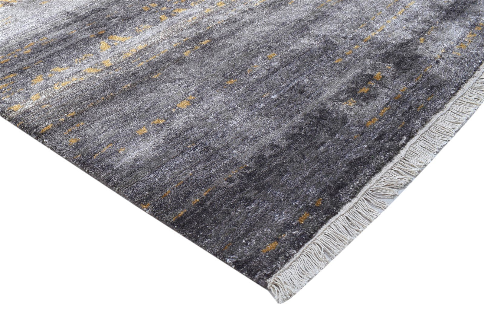 Rust Silk Rug 10' X 14' Modern Hand Knotted Moroccan Trellis Extra Large Carpet 7864104779925