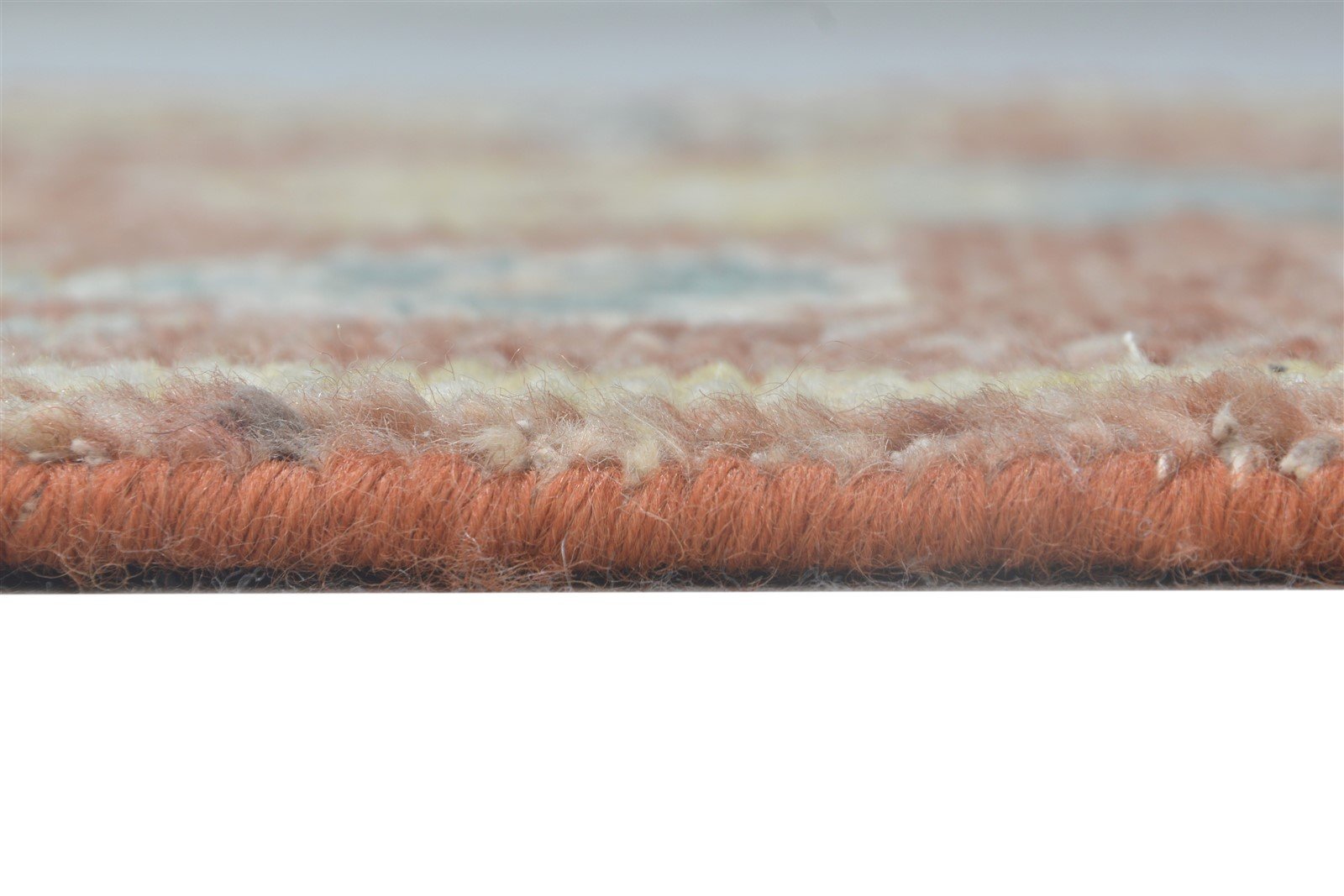 Rust Wool Rug 2' X 3' Persian Hand Knotted Oushak Oriental Small Carpet 7864326815893