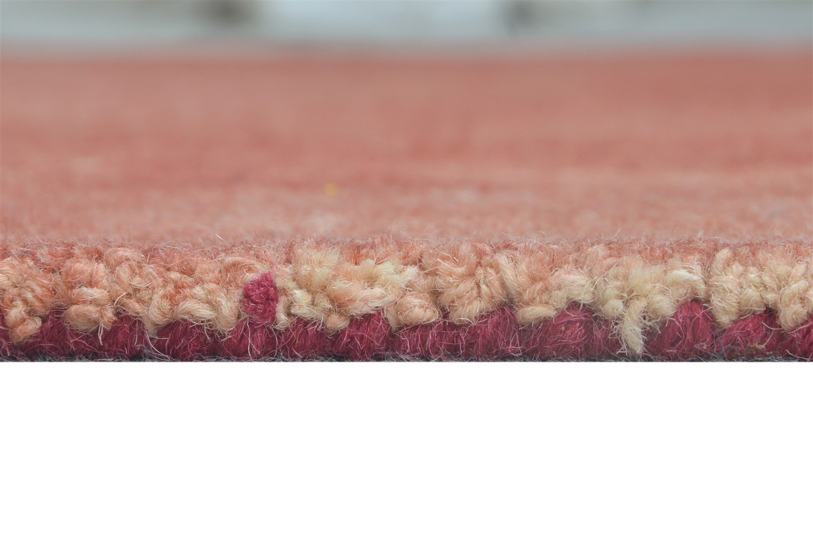 Rust Wool Rug 5' X 8' Modern Hand Tufted Shibori Tie Dye Room Size Carpet 7865257328789