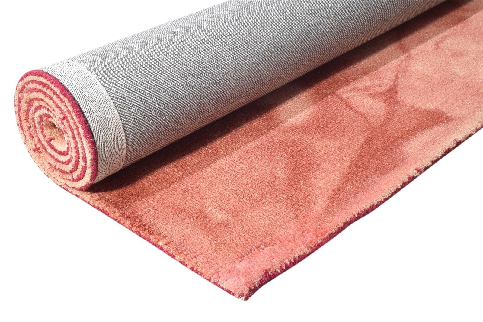 Rust Wool Rug 5' X 8' Modern Hand Tufted Shibori Tie Dye Room Size Carpet 7865257328789