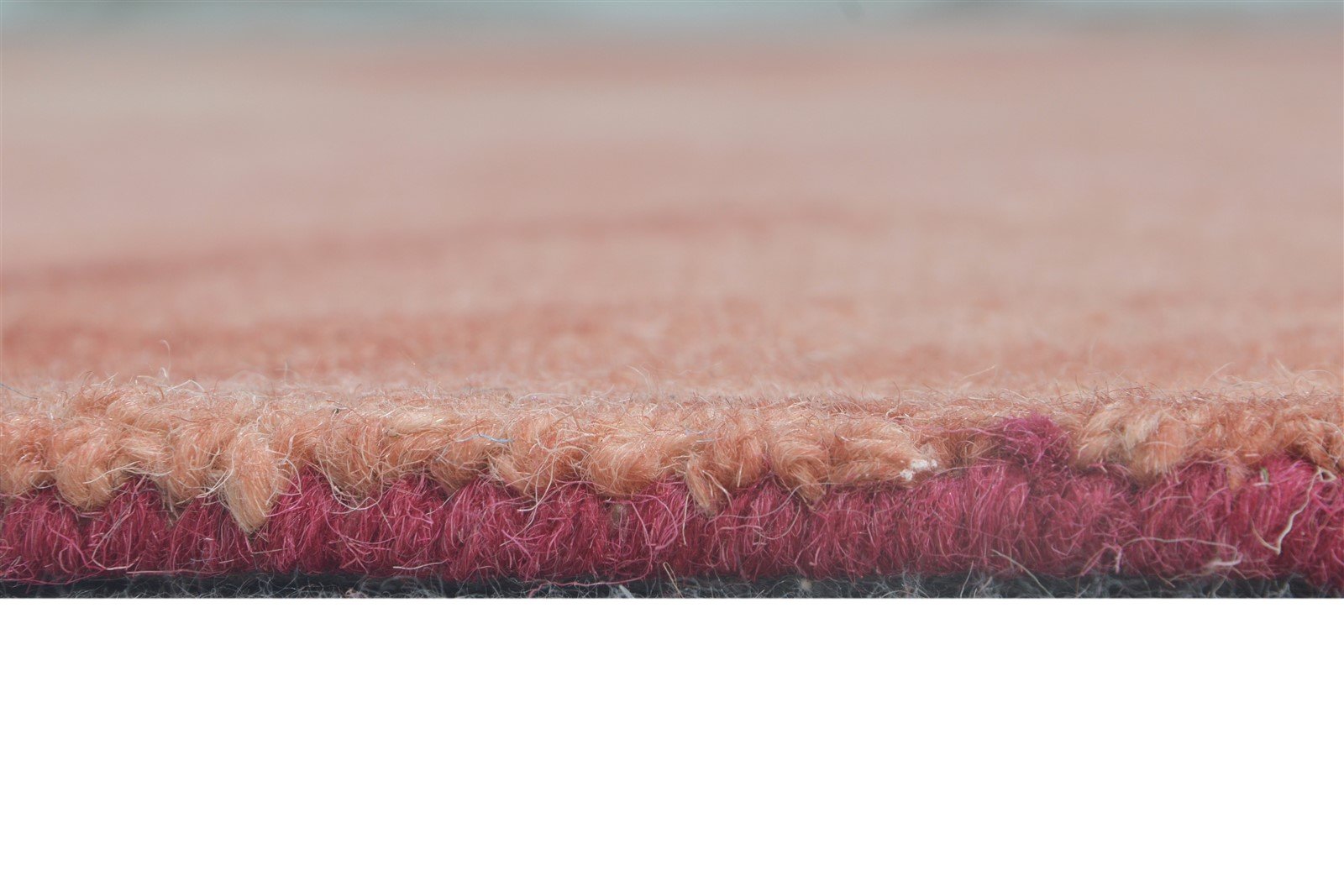 Rust Wool Rug 5' X 8' Modern Hand Tufted Shibori Tie Dye Room Size Carpet 7865258705045