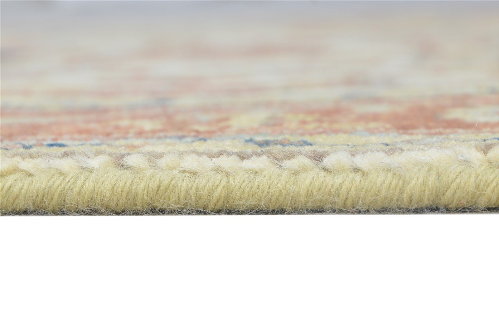 Rust Wool Rug 6' X 6' Persian Hand Knotted Nain Oriental Room Size Carpet 7864996659349