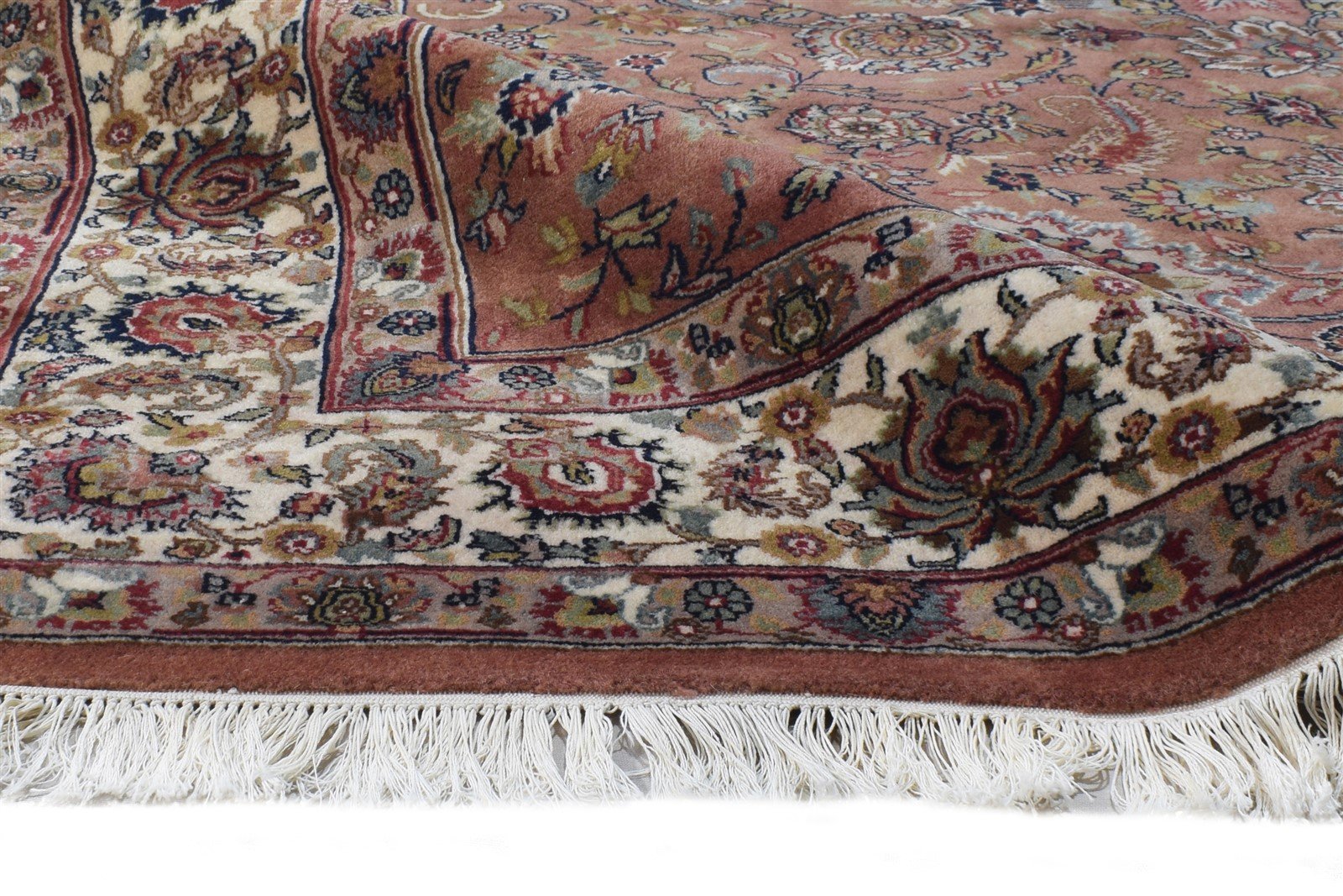 Rust Wool Rug 6' X 8' Persian Hand Knotted Kashan Oriental Room Size Carpet 7864639783061