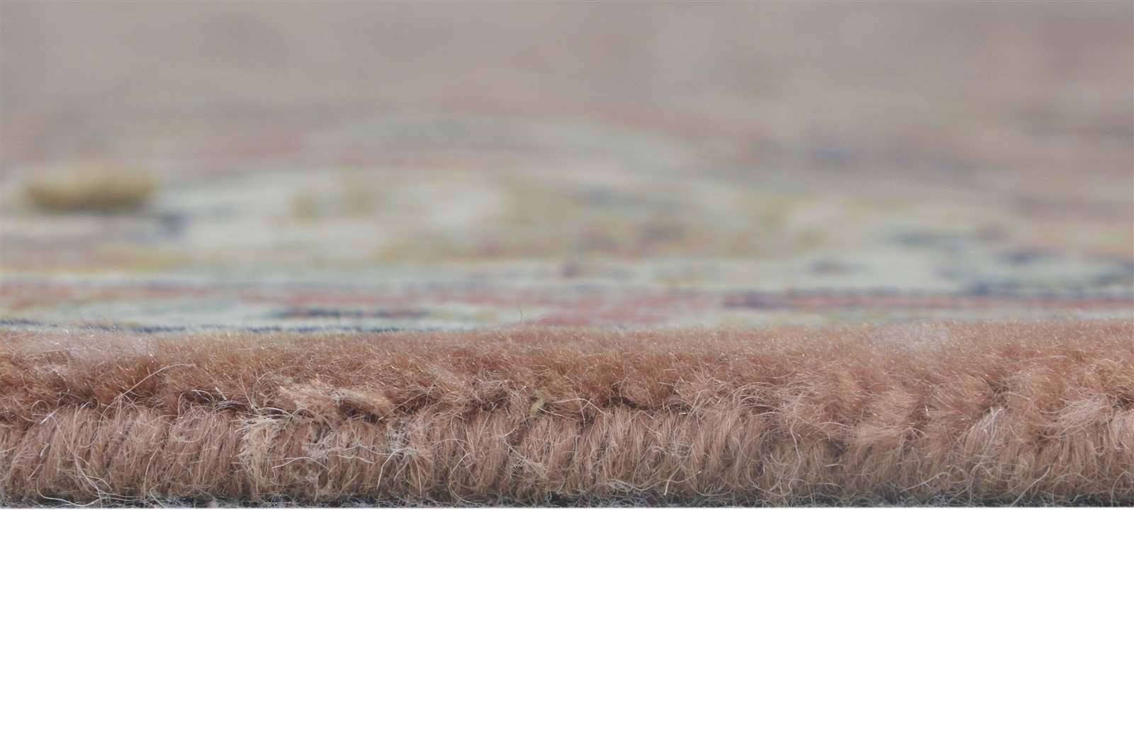Rust Wool Rug 6' X 8' Persian Hand Knotted Kashan Oriental Room Size Carpet 7864639783061