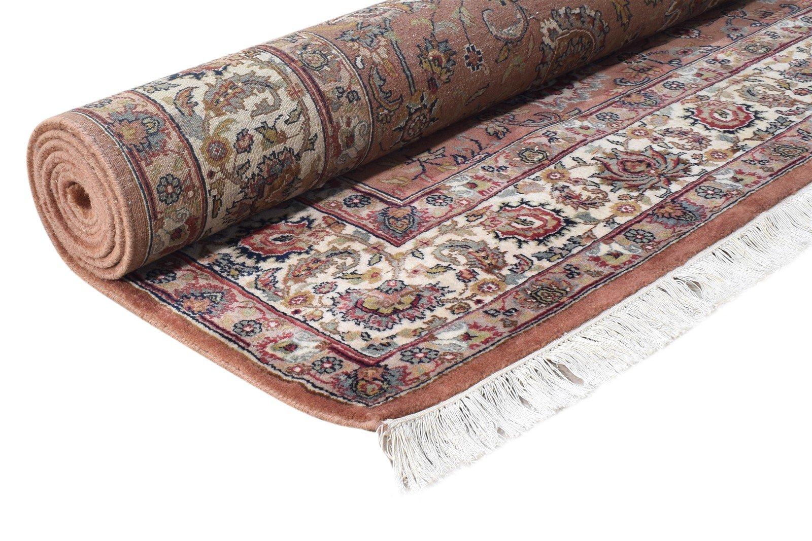 Rust Wool Rug 6' X 8' Persian Hand Knotted Kashan Oriental Room Size Carpet 7864639783061