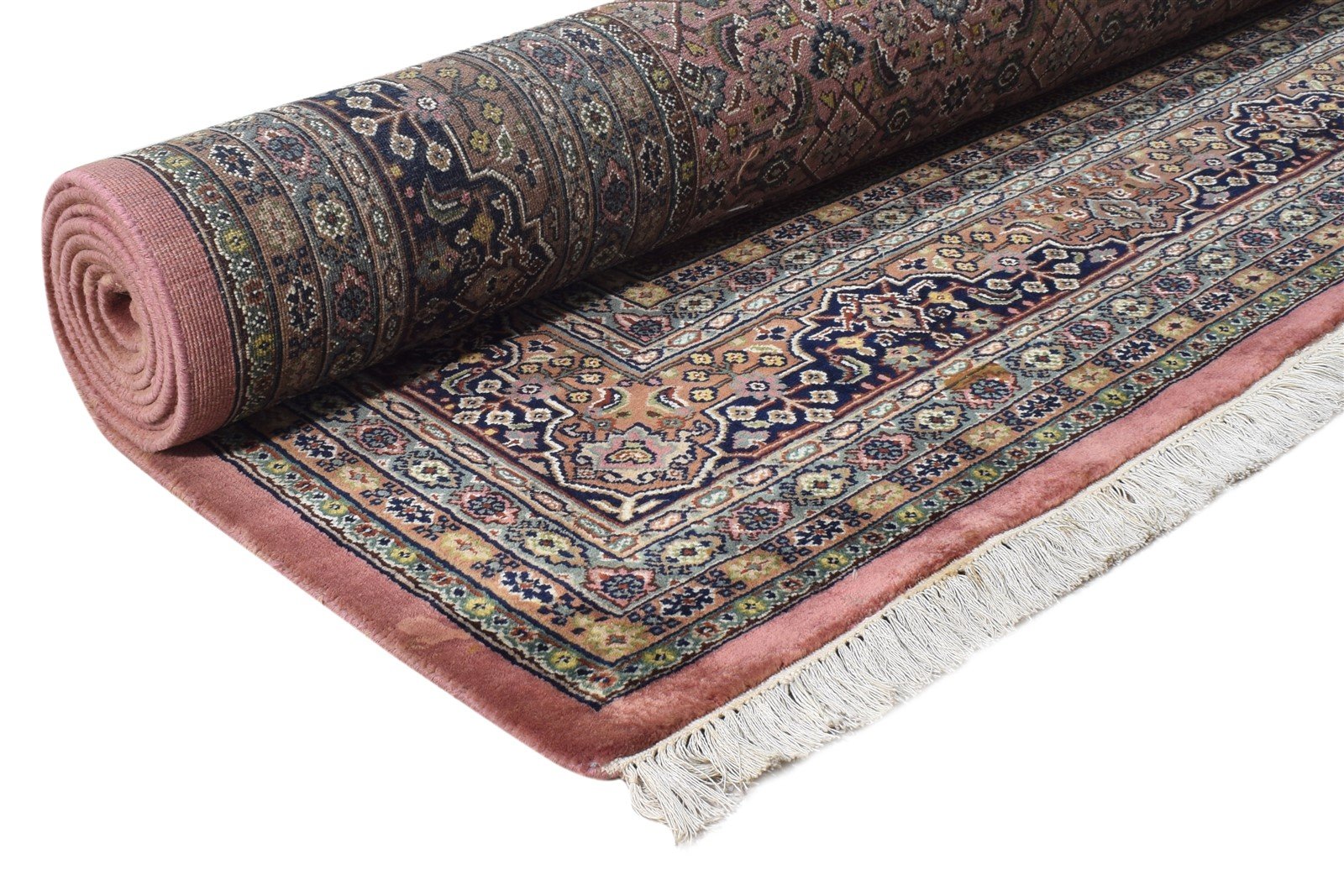 Rust Wool Rug 8' X 11' Persian Hand Knotted Bijar Oriental Large Carpet 7864636866709