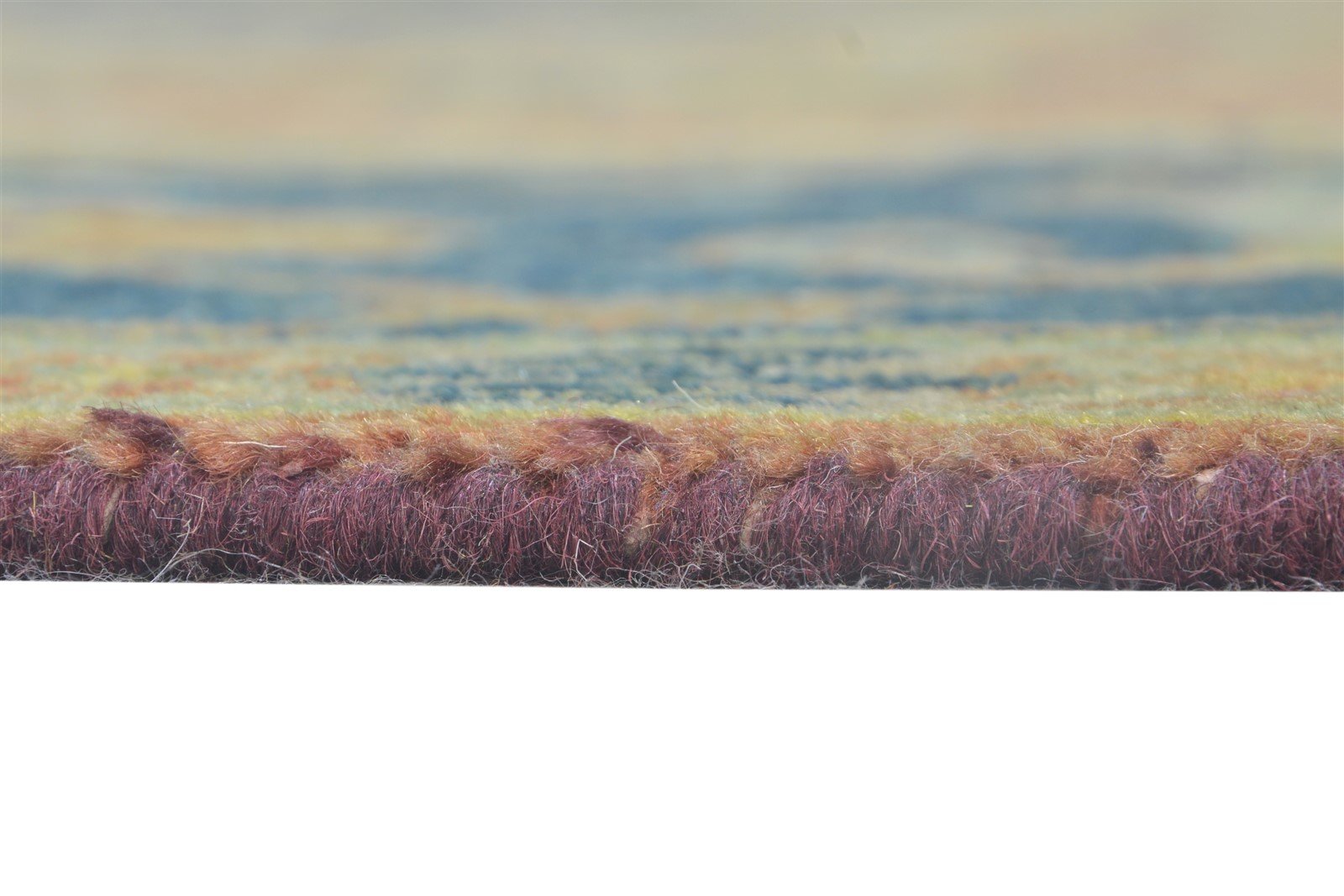 Rust Wool Rug 9X12 Persian Hand Knotted Heriz-Indian Oriental Extra Large Carpet 7865010454677